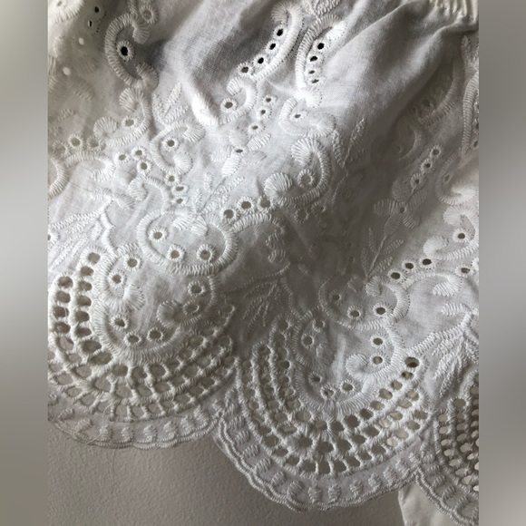 Off-Shoulder Eyelet Top (NWT) - Picture 5 of 6